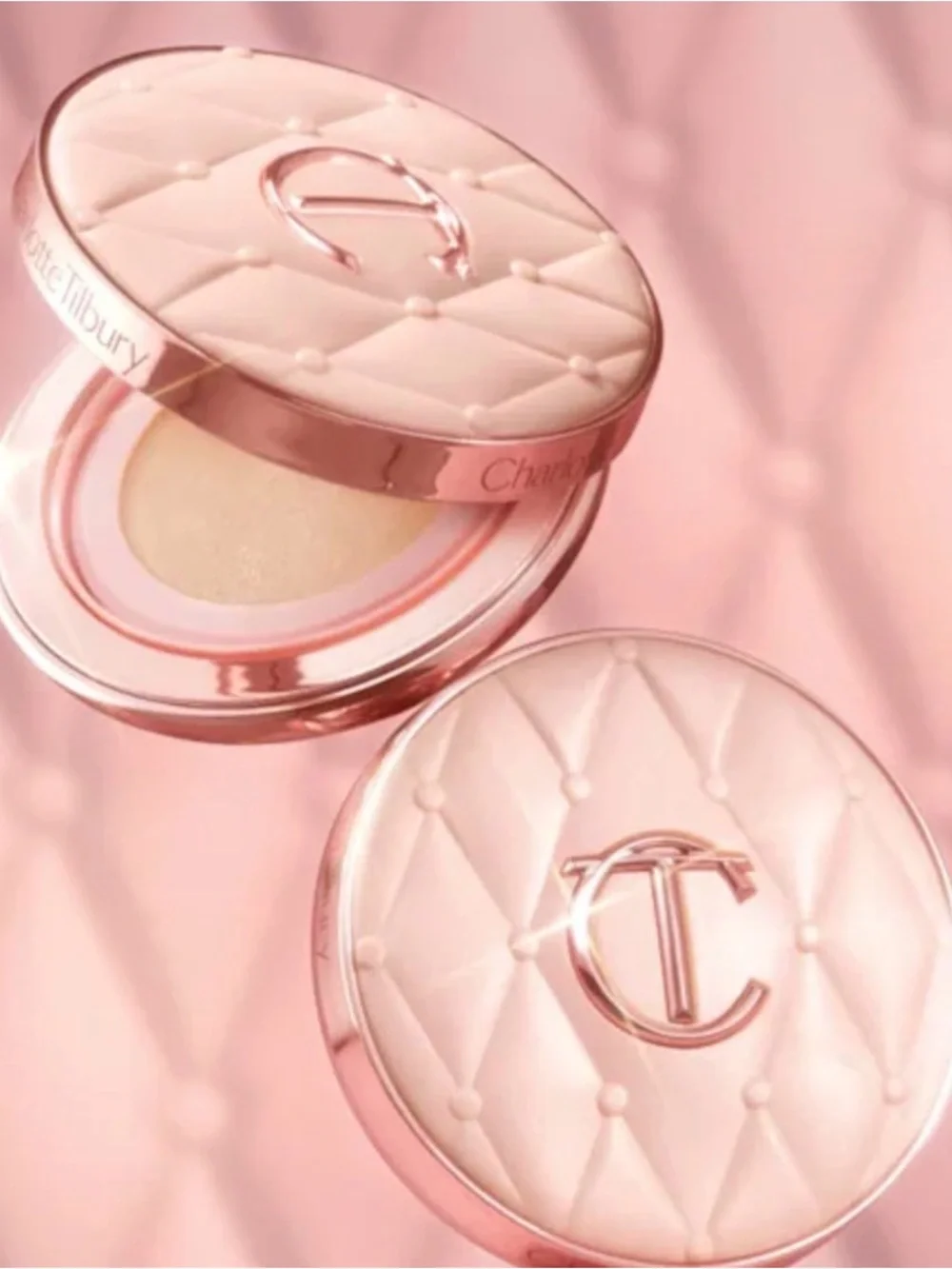 Charlotte Tilbury Pillow Talk Beautifying Cushion Foundation Shade 1N RARE - Picture 4 of 9